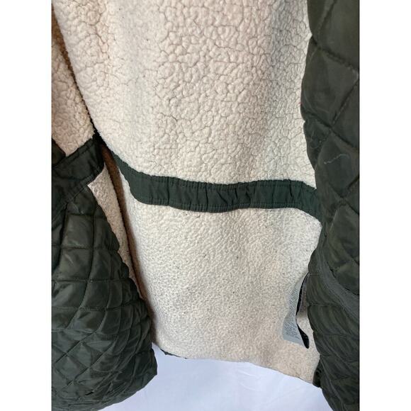 Levis Hooded faux fur trim fishtale parka jacket size medium - Picture 8 of 9